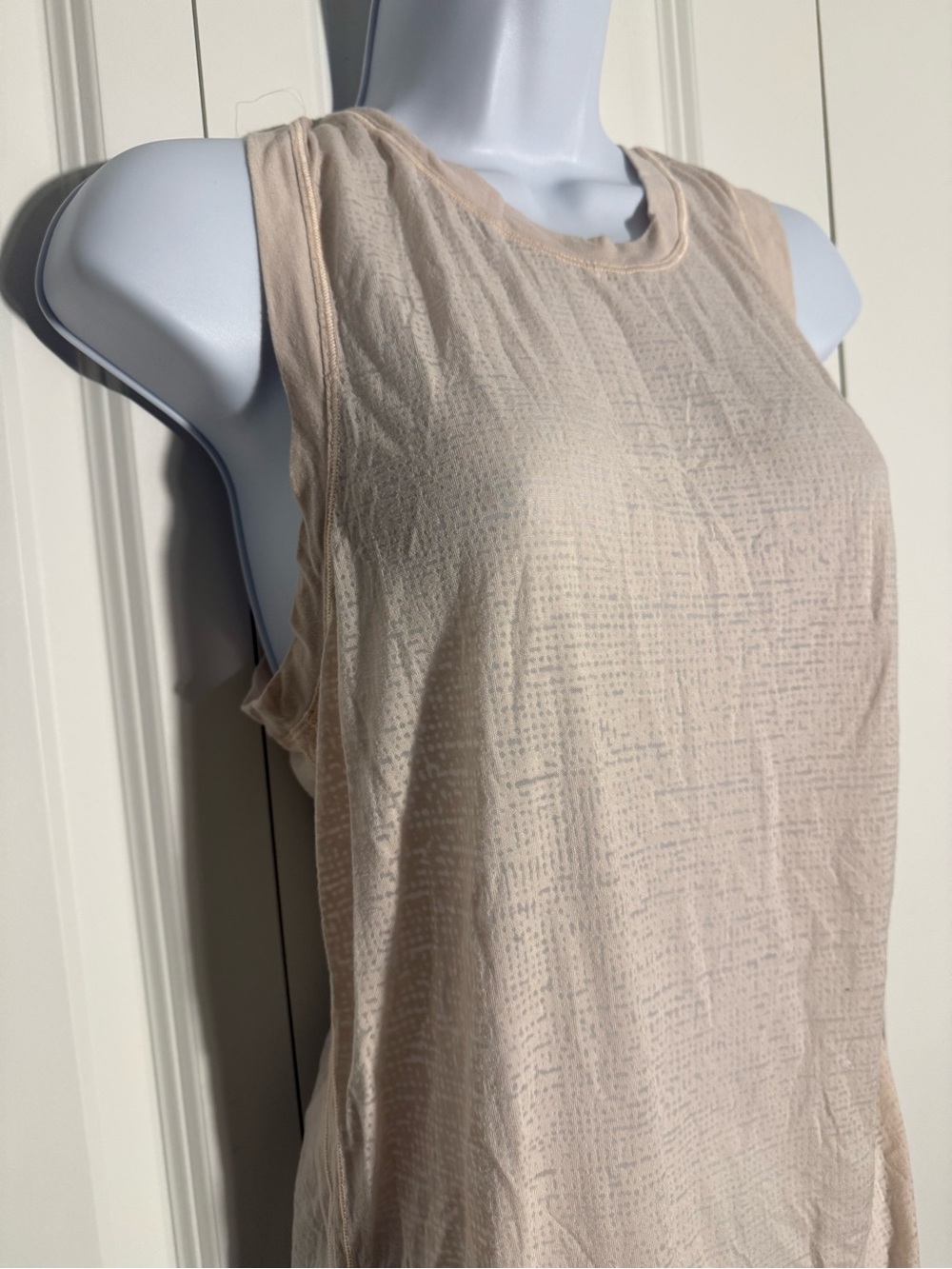 lululemon athletica Sleeveless Crewneck Tank in Light Beige - Picture 5 of 7